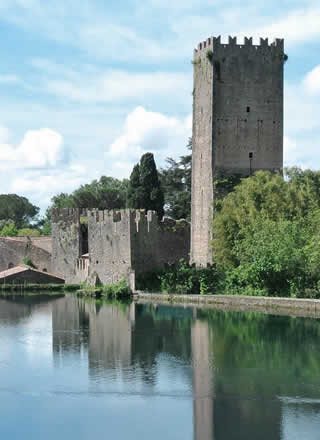 the Garden of Ninfa